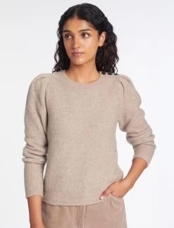 Joss Alpaca Jumper - Taupe