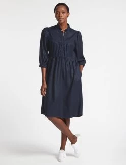 Cleo Midi Dress - Navy