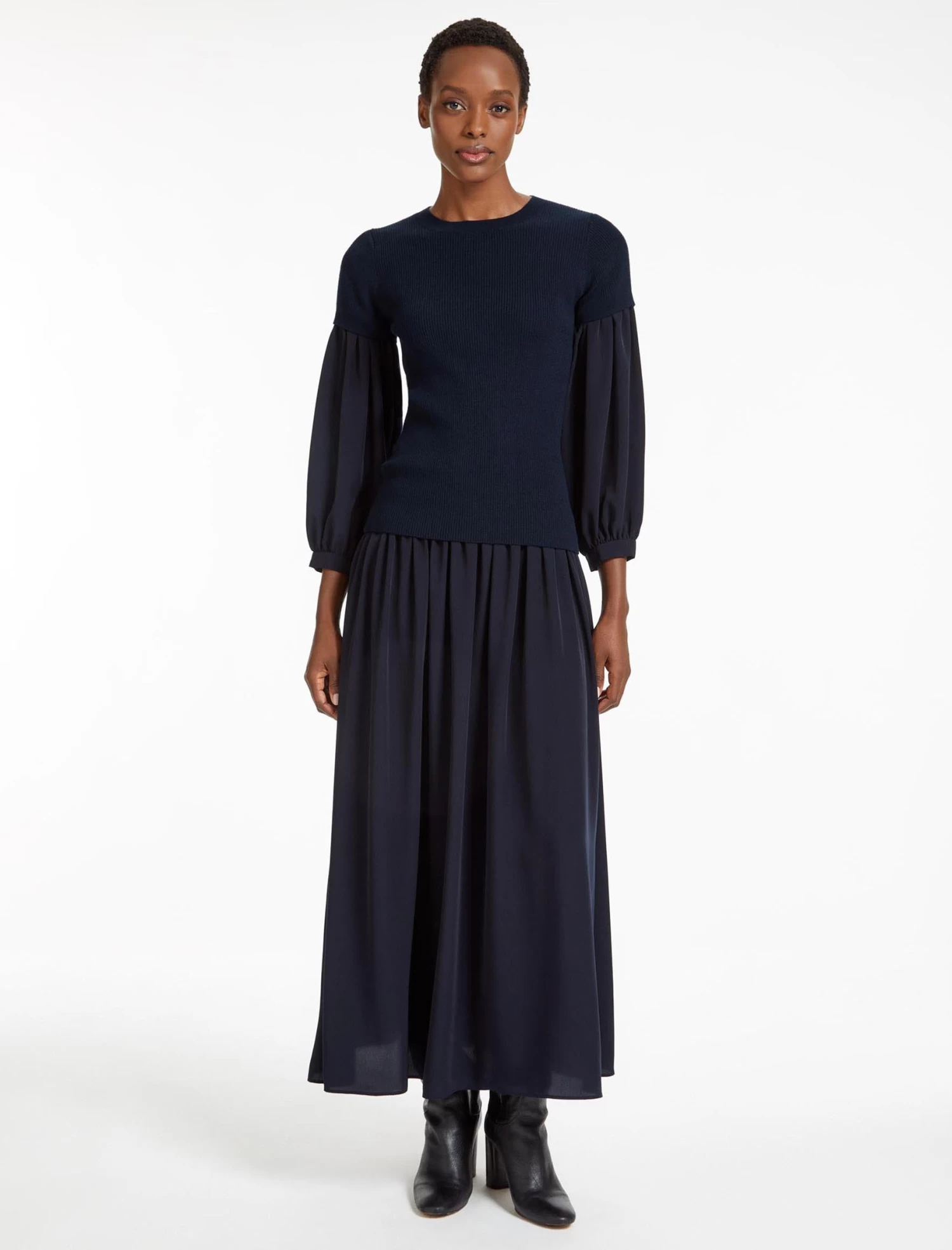 Coco Wool Jumper - Navy - Image 2