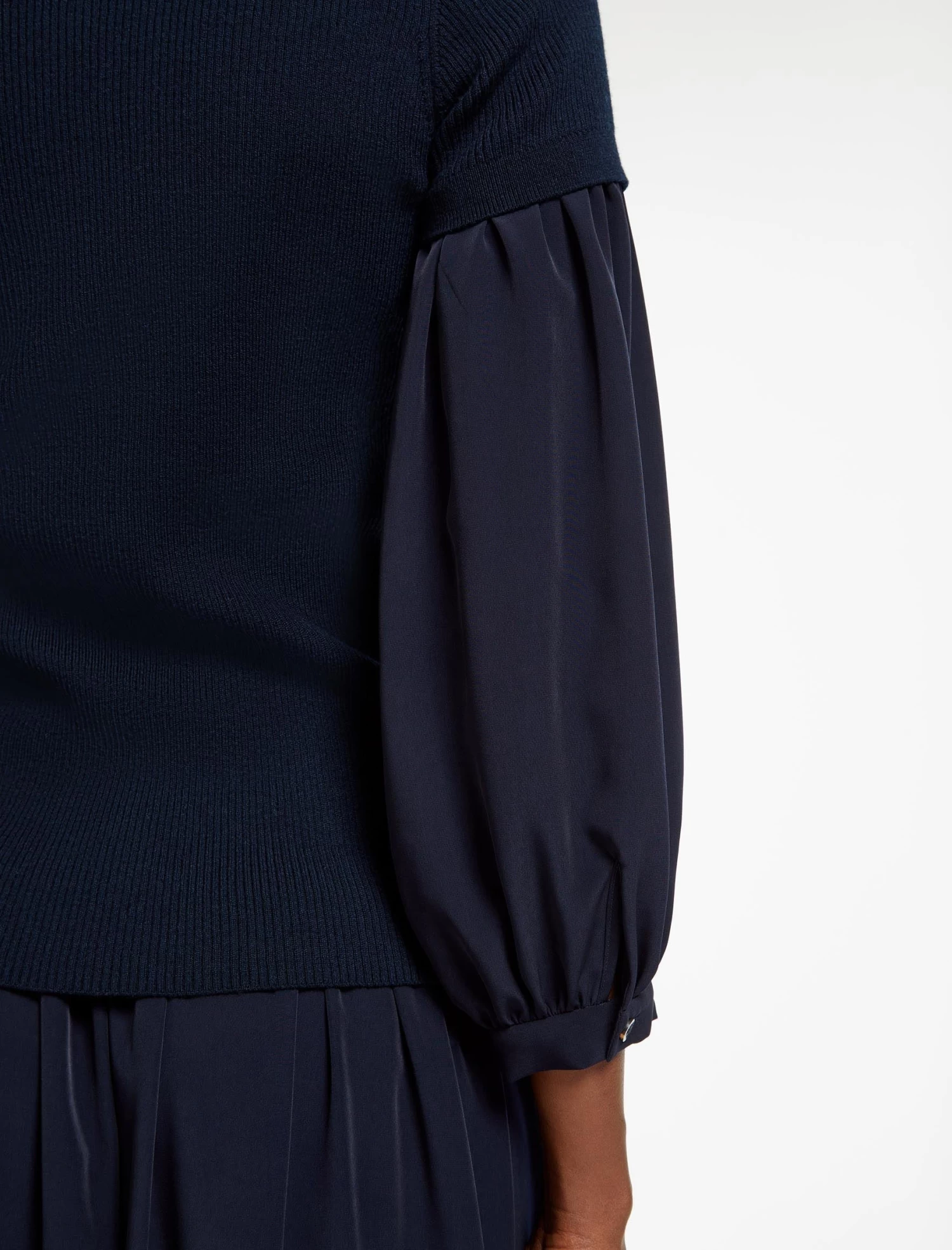 Coco Wool Jumper - Navy - Image 5