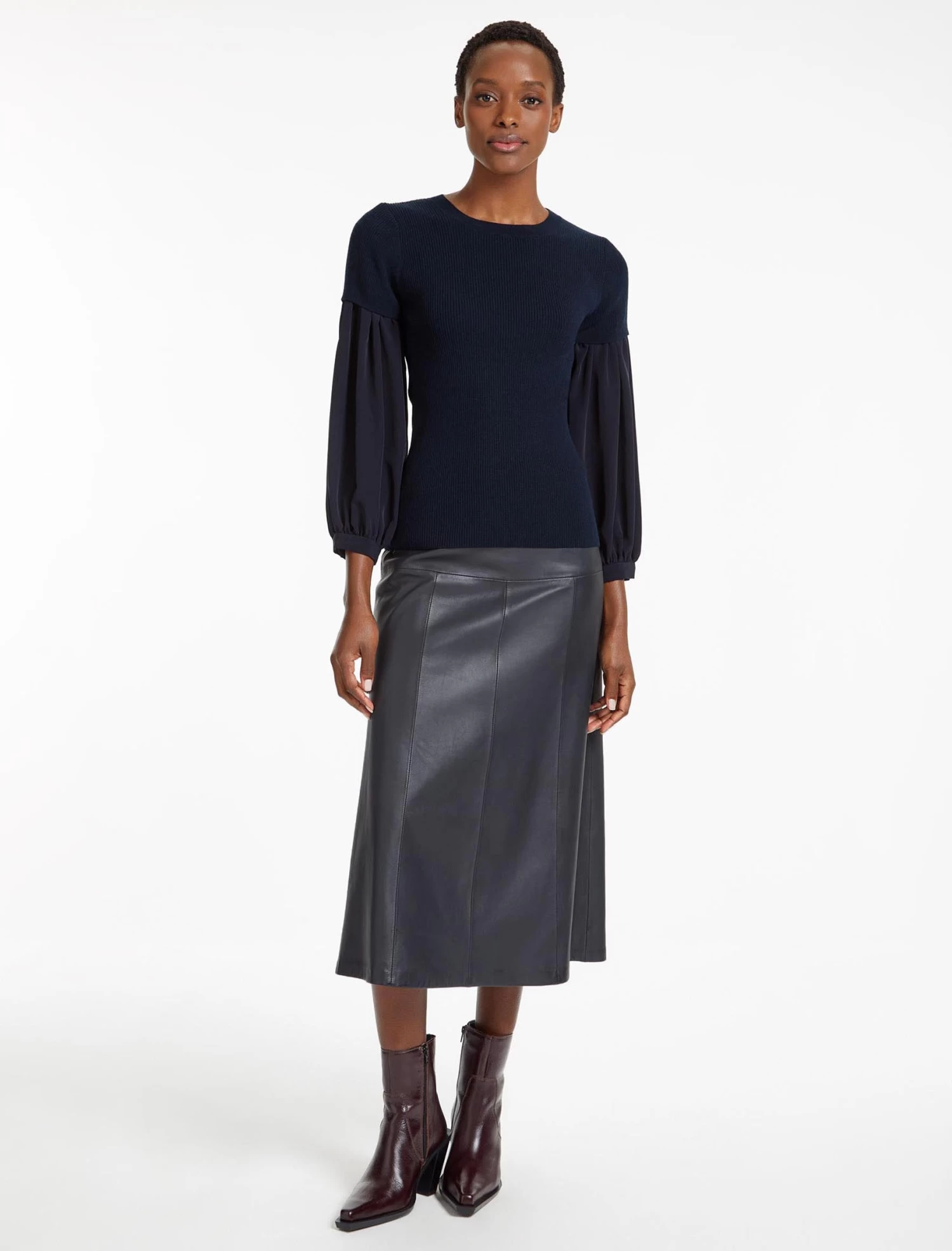 Coco Wool Jumper - Navy - Image 4