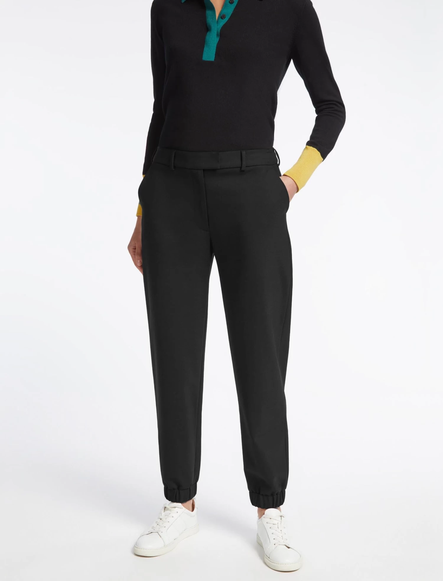 Jason New Wool Jogger - Black - Image 4