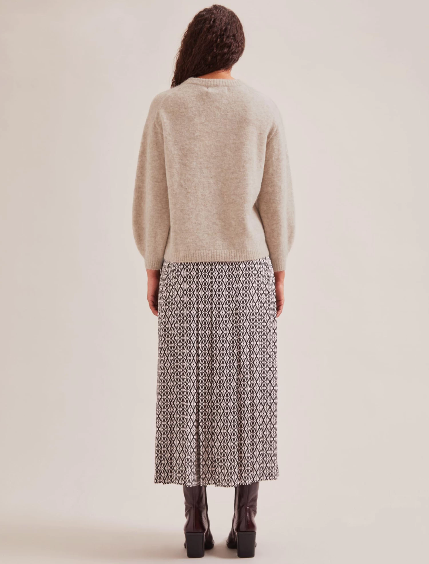 Ryder Alpaca Jumper - Taupe - Image 5