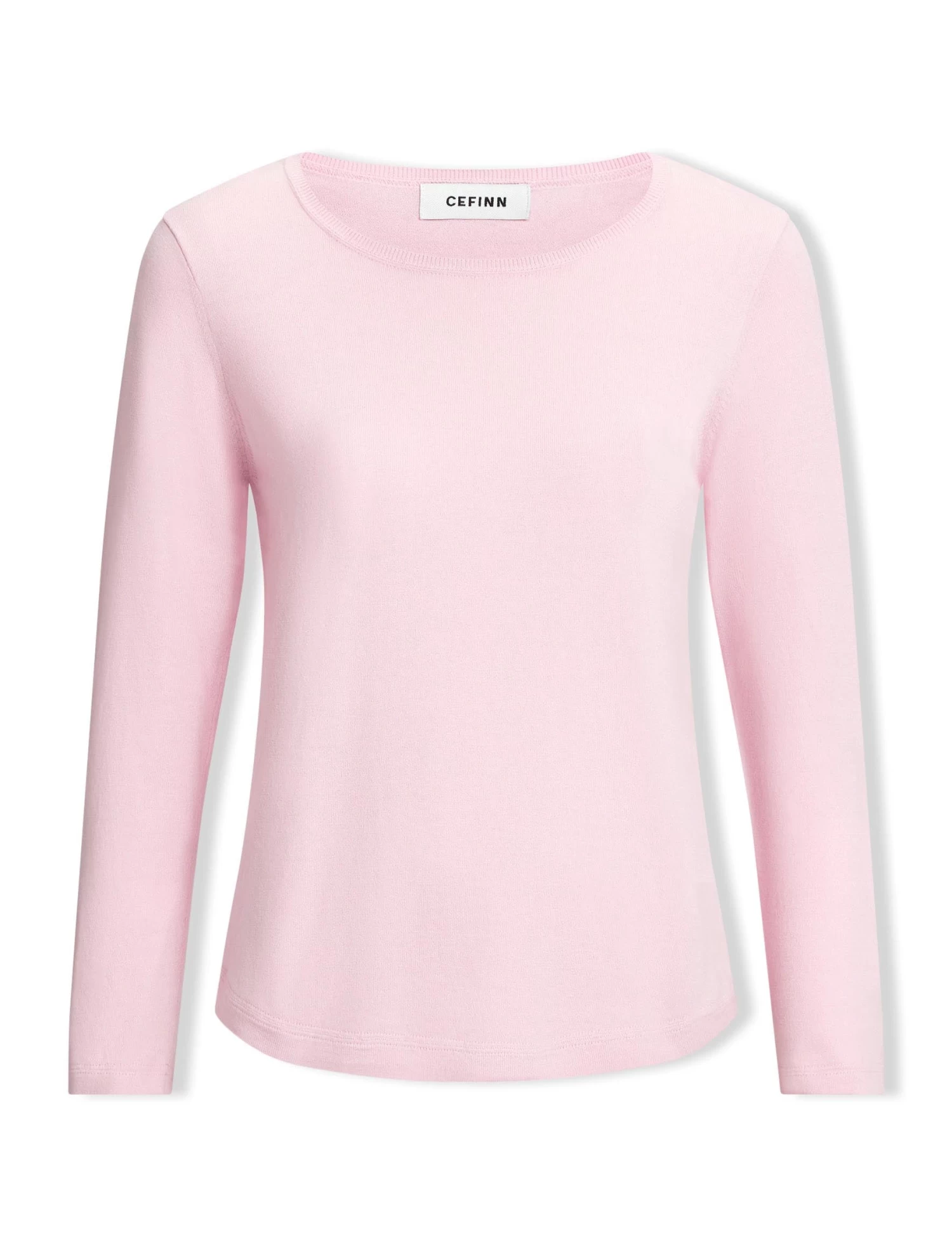 Maia Cotton Silk Blend T-Shirt - Pale Pink - Image 8