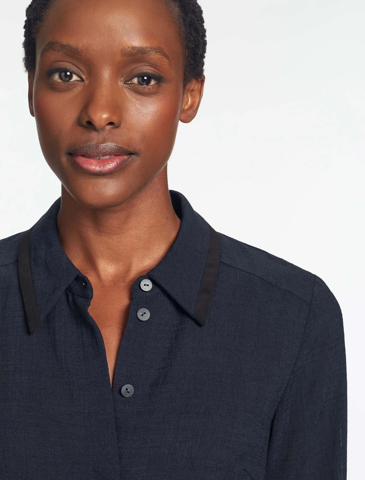 Sullivan Techni Voile Shirt - Navy - Image 3