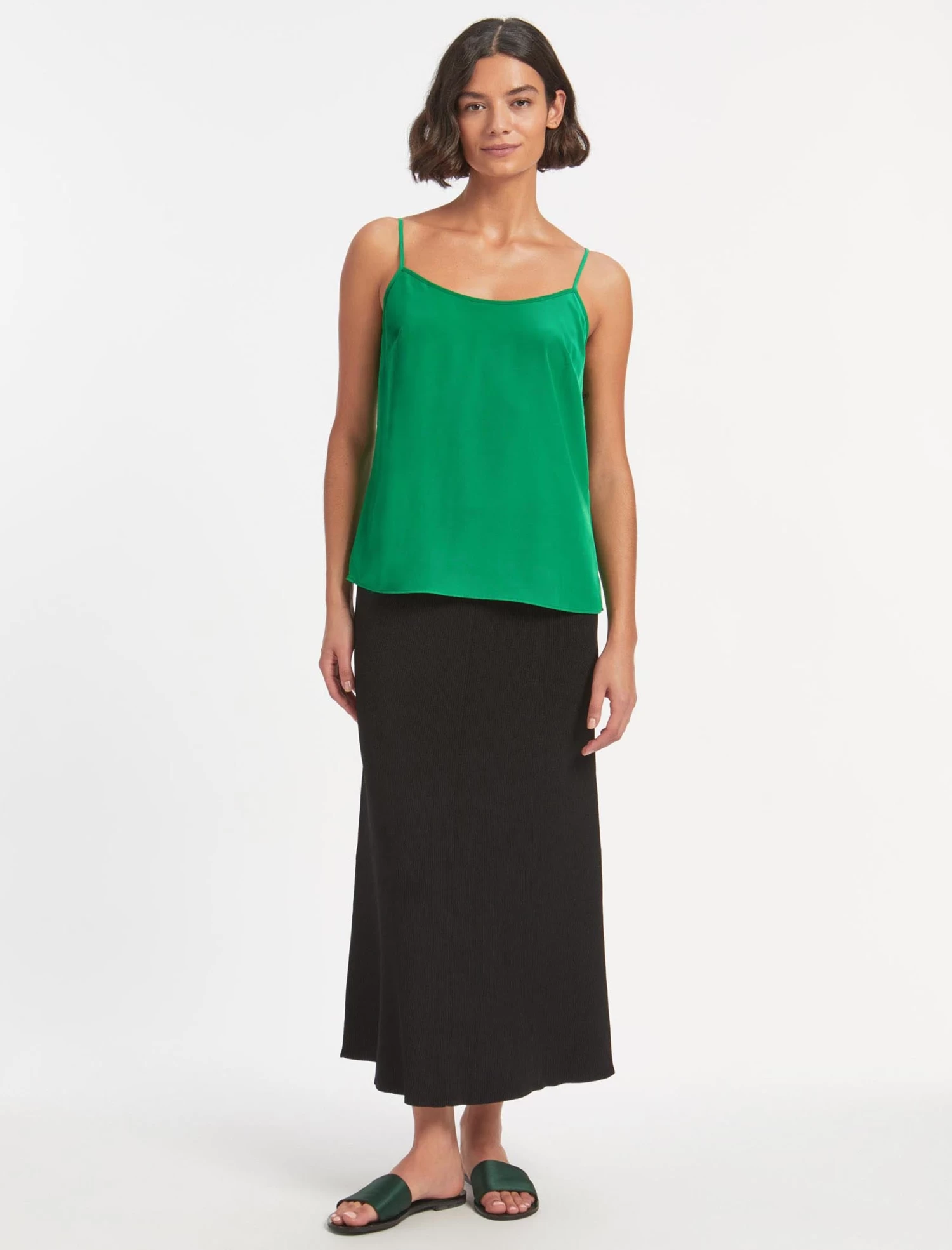 Kyla Camisole - Emerald Green - Image 3