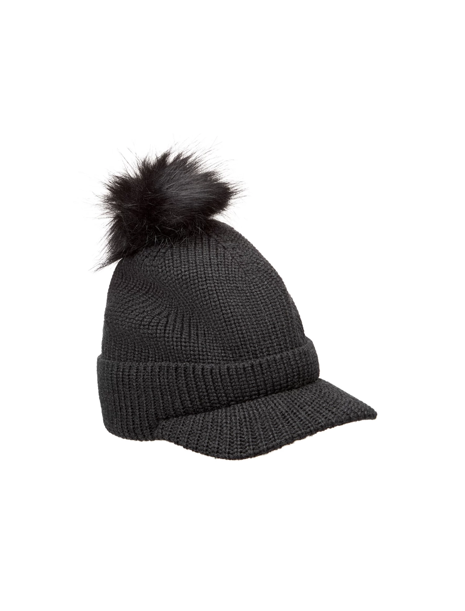 Beata Wool Hat - Charcoal - Image 5